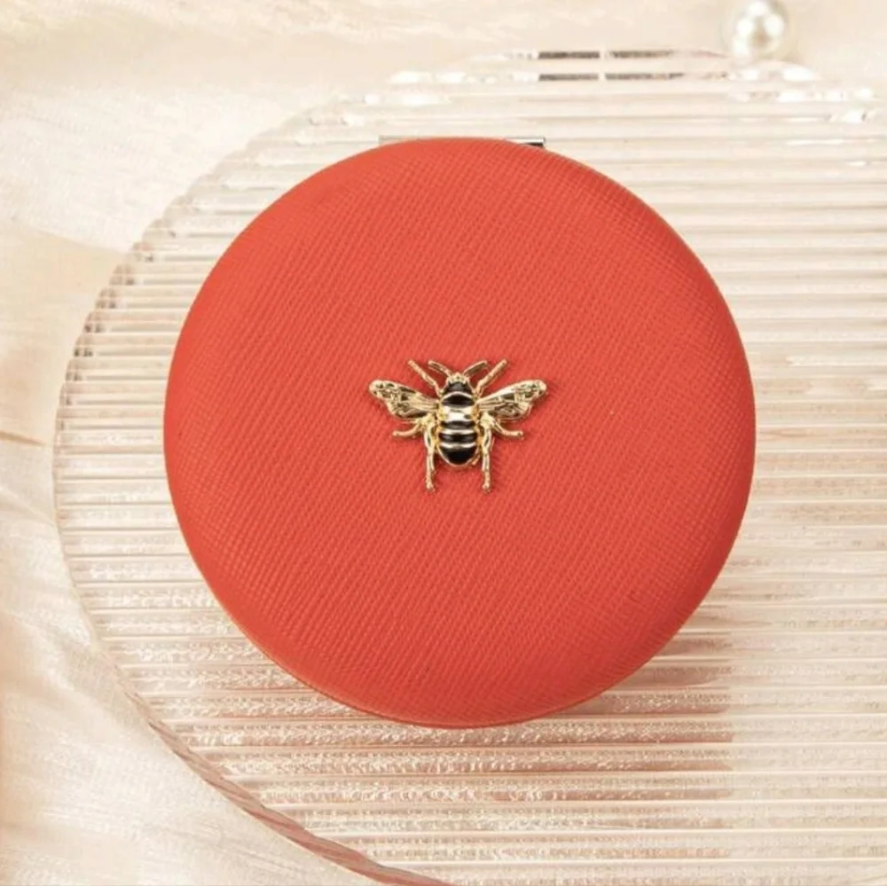 Beautiful Bee Compact Mirror NEW